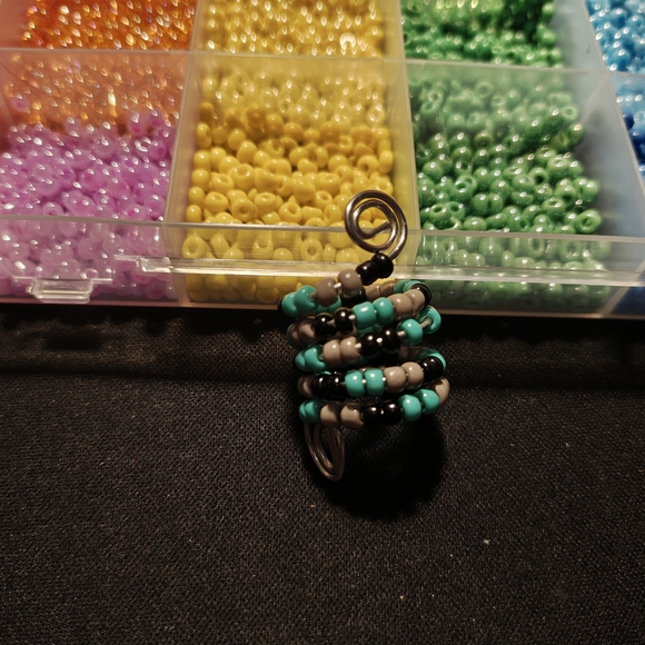 Dreadlock Jewelry Handmade Multicolor Beaded Hair Sticks Loc Charms Hair Coils - Picture 5 of 8